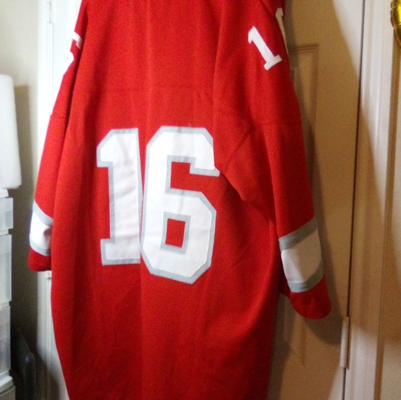 # 1 O - HIP HOP AUTHENTIC #16  SHORT SET 2 pc. XL RED/WHITE  LIKE NEW PRE-LOVED - Picture 3 of 11